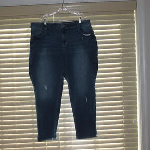 Est. 1946 Denim Distressed Plus-Size Jeans Size 22